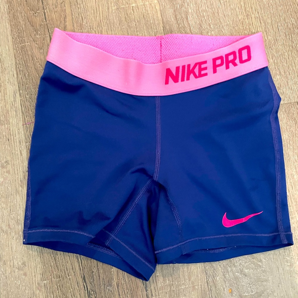 Girls Nike Dri fit pro shorts